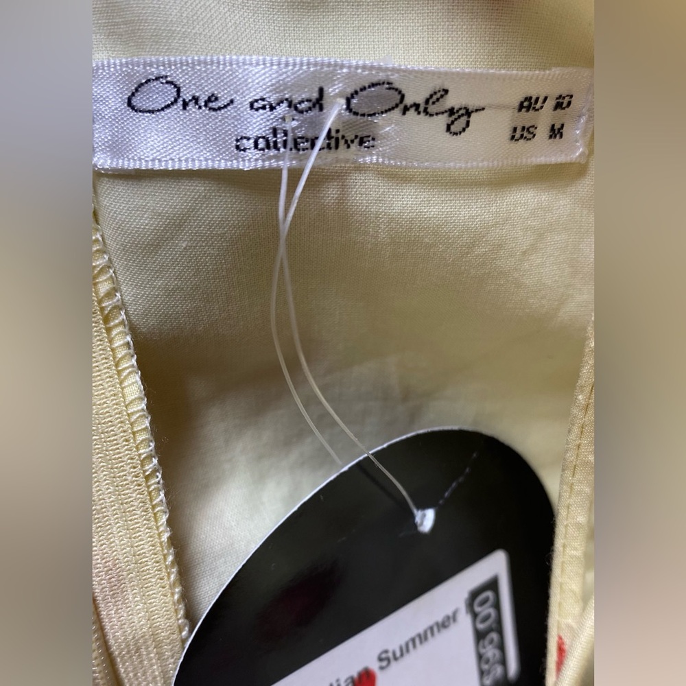 One and Only Collective ITALIAN SUMMER $98 NWT Wrap Mini Dress - Picture 9 of 12
